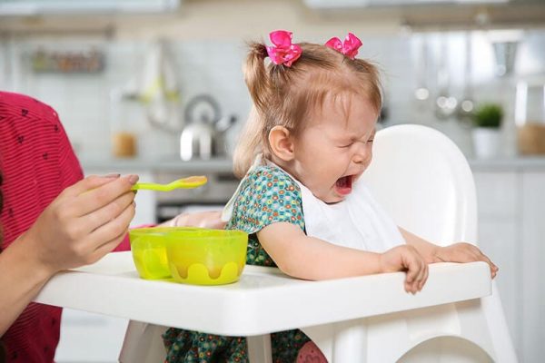 baby turning away from solid food