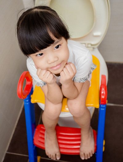 potty training foot stool with reducer ring